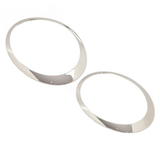 22080001CR Anneau de garniture de phare UNI AUTO chromé pour