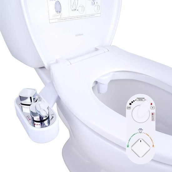 Bidet Nettoyeur de Toilettes Kit Douchette Bidet pour WC Buse Double Eau  Froide - Chaude Hygiène Intime Bidet Toilettes Pratique - Cdiscount  Bricolage