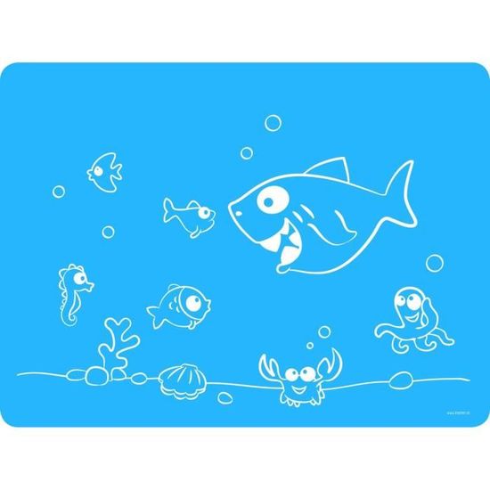 Set De Table Silicone Enfant Dinosaures – Antidérapant, Lavable, Alimentaire – Protection & Amusement Garantis – Dinomio