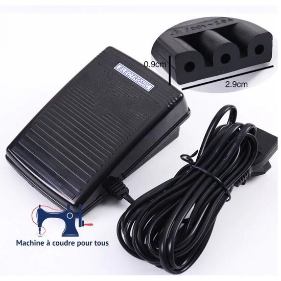 Pédale de machine à coudre, Rheostat machine à coudre singer
