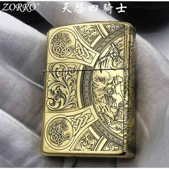 Briquet Dupont Rétro En Cuivre Pur - Briquet à Pétrole élégant Pour Collection Ou Cadeau - 6