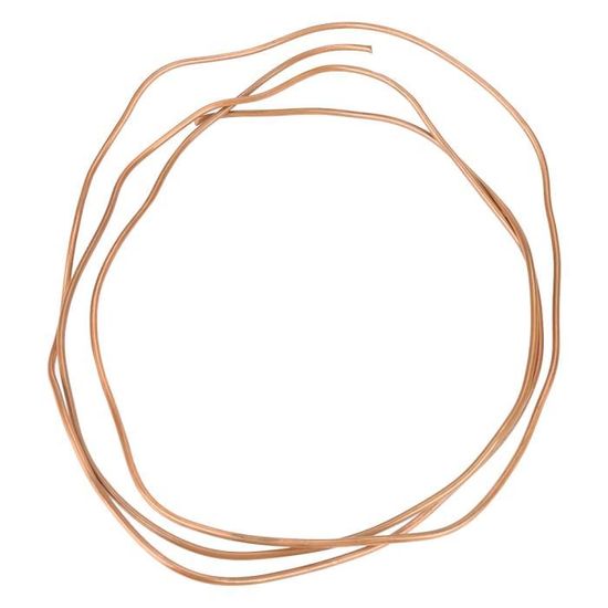 Tuyau Cuivre Souple 2 M - Ø Ext 4 Mm, Int 3 Mm, Pour Plomberie, Réfrigération, Installations électriques - 14