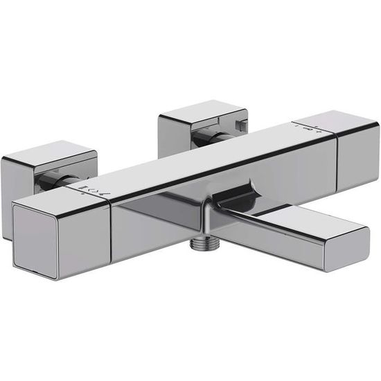 Jacob Delafon E9127CP STRAYT Mitigeur thermostatique baindouche mural