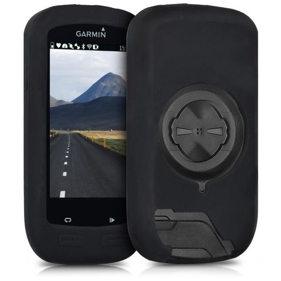 Housse Silicone GPS Vélo Compatible Garmin Edge 1040/1040 Solar - Protection Anti-Choc - Transparente