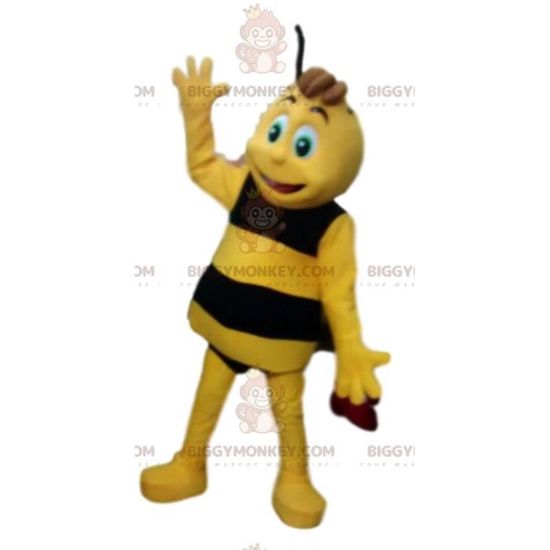 Guirlandes Abeilles Décoration Fête - 8 Pièces 115cm - Papier Jaune Et Blanc - Thème Abeille Miel Fleurs