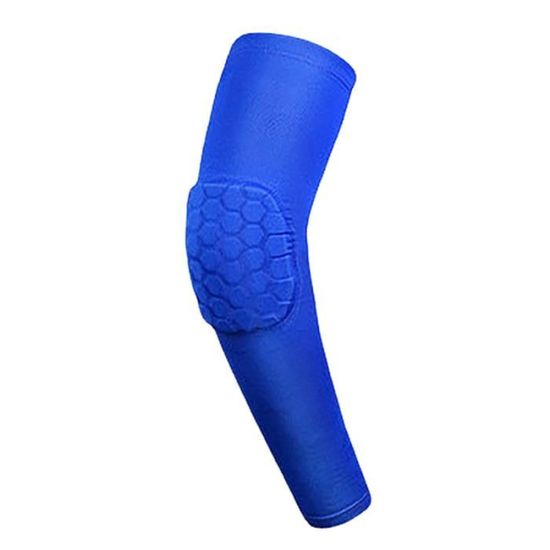 Lot Chauffe-jambes Et Bras Cyclisme Miltag Ronde - Taille L - Bleu/Noir