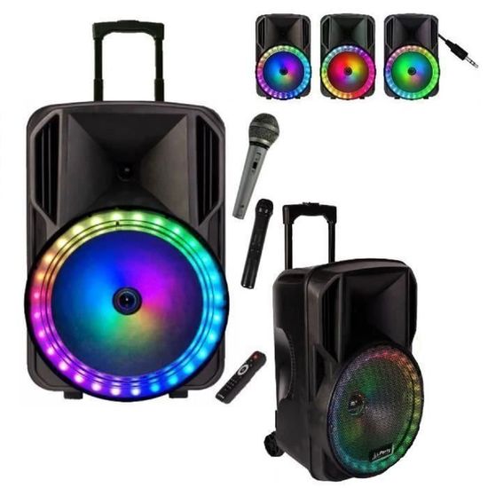 PARTY LIGHT&SOUND PARTY-10RGB - Enceinte Portable 10''/25Cm Avec USB