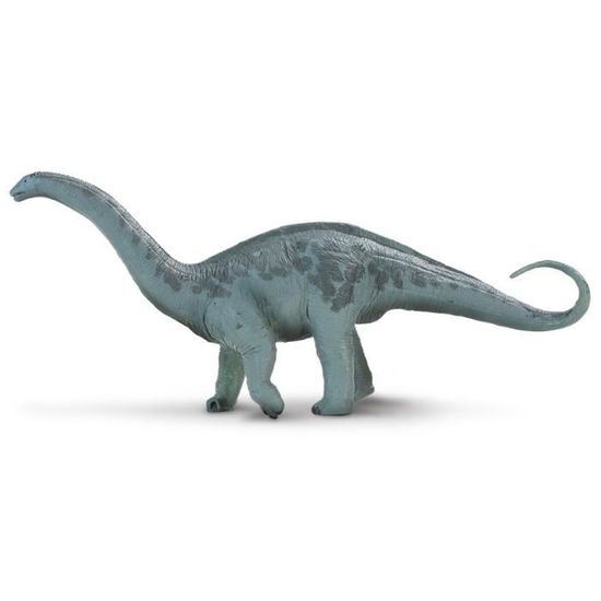 Figurine de dinosaure réaliste - SAFARI - Apatosaurus junior - 40 cm - Gris