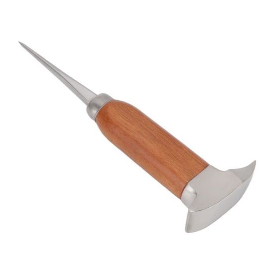 Lot De 2 Pics à Glace En Acier Inoxydable Avec Manche En Bois – Piolet