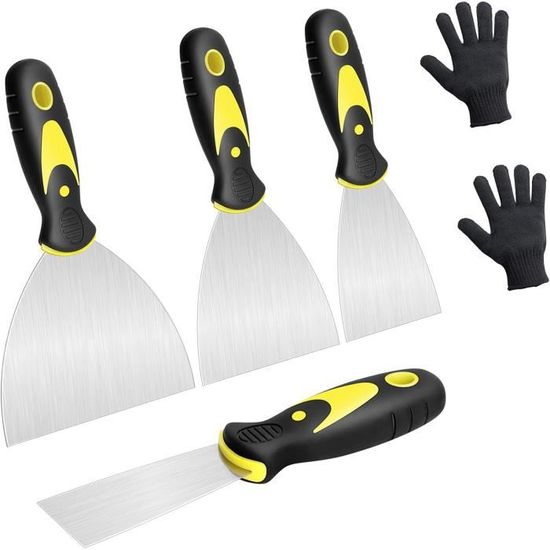 Lot De 8 Spatules En Inox – Pour Enduire Et Cloison – Marque CHUEHKAK