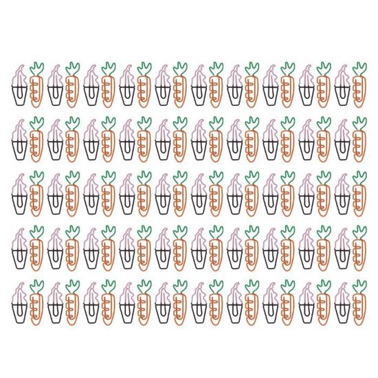 Lot De 100 Trombones En Forme De Goutte D'eau, Trombones Décoratifs