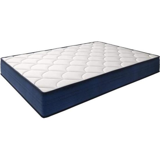 Matelas 140x190 cm Luxe mousse à mémoire Épaisseur 22 cm DEWINNER