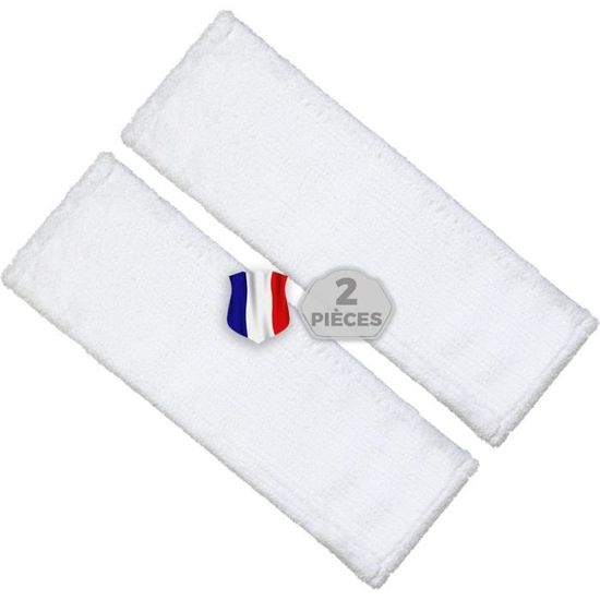 Housse De Serpillière En Microfibre Pour Vileda Steam XXL - 2 Pads Lavables, Absorption Maximale, 60 Cm