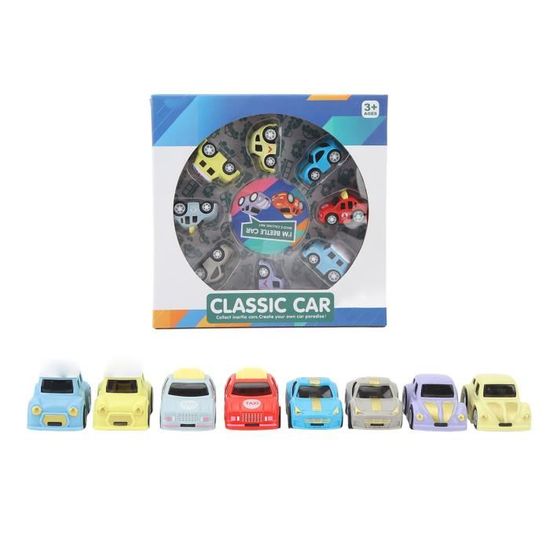 Jouet Voiture à Friction Dinosaure - 6 Modèles Animaux - Sans Piles - Pour Enfants Dès 3 Ans - 10