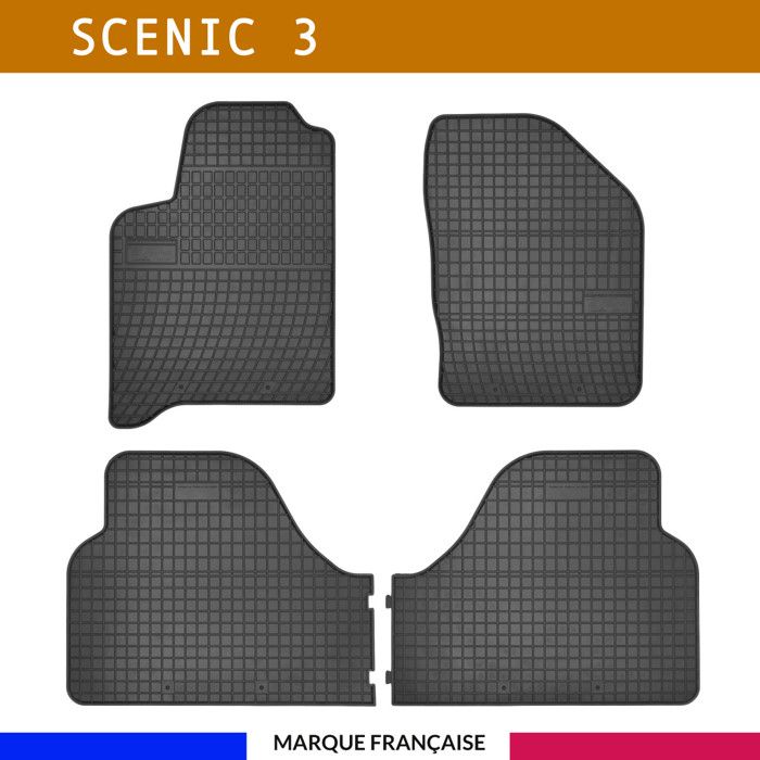 Tapis sur Mesure pour Renault SCENIC 3 de 06-2009 à 09-2016