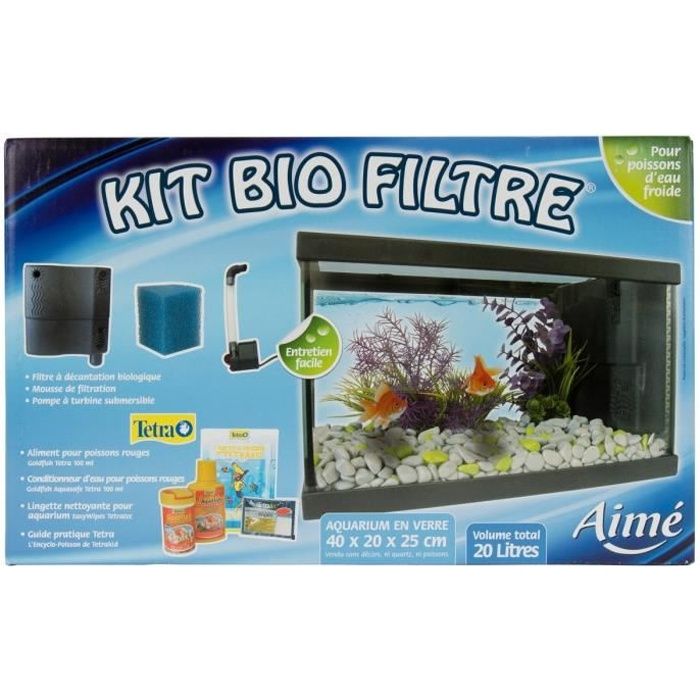 AIME Kit Bio filtre - Pour poisson