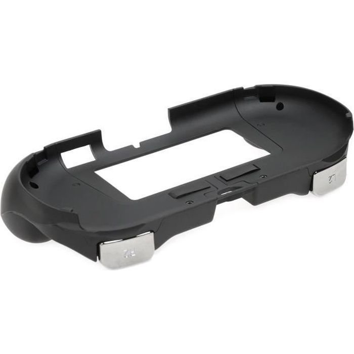 Le porteur de la manette du Trigger Grips en noir, version actualisée, pour PS vita 2000, PSV 2000 gaming
