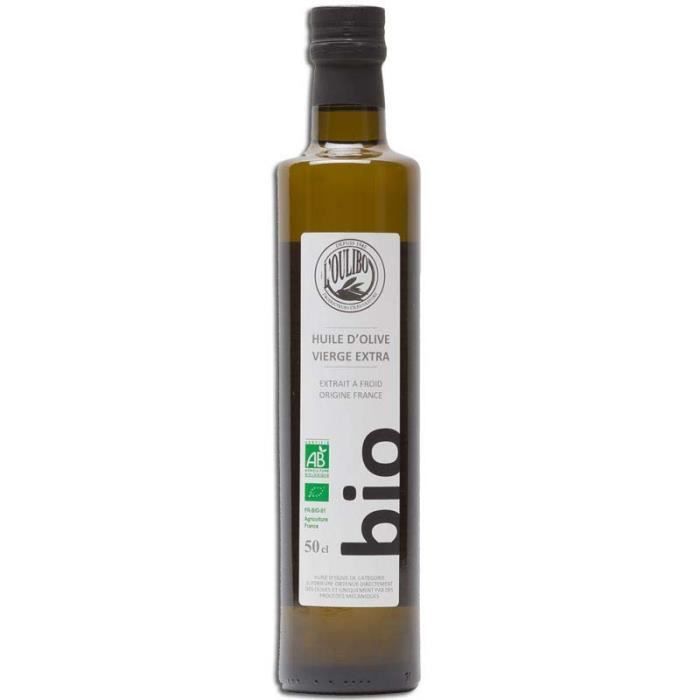 Huile d'olive vierge extra Bio 50cl L'Oulibo