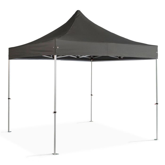 Tente pliante grise 3x3m Grise