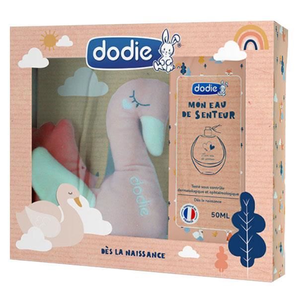 Dodie Hygiène & Soin Coffret Eau de Senteur 50ml + Peluche Cygne