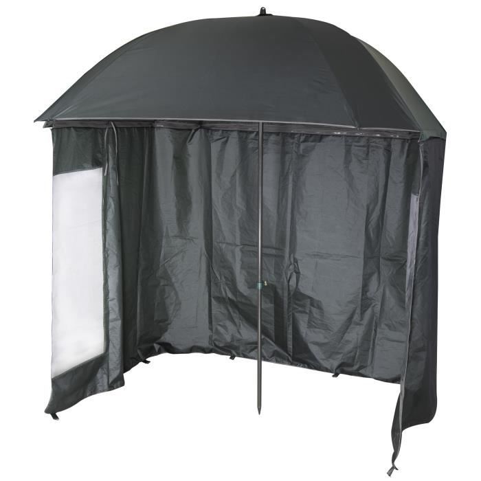 VTK Fishing - Parapluie-Tente de Pêche - 2m20 - Shelter - Inclinable - 210T Super Coated