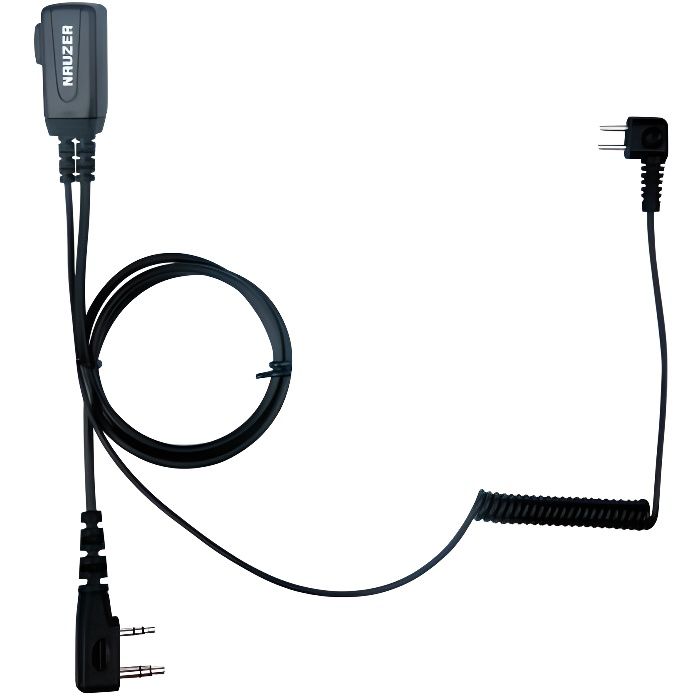 nauzer ptt-32-s2 ICOM câble avec Micro PTT Compatible Casque Peltor SportTac Chasse 901