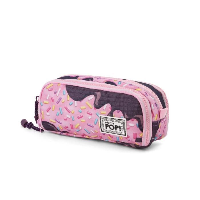 Oh My Pop! Pop! Sprinkles-Note Pencil Case Trousses, 22 cm, Rose (Pink) - 37904