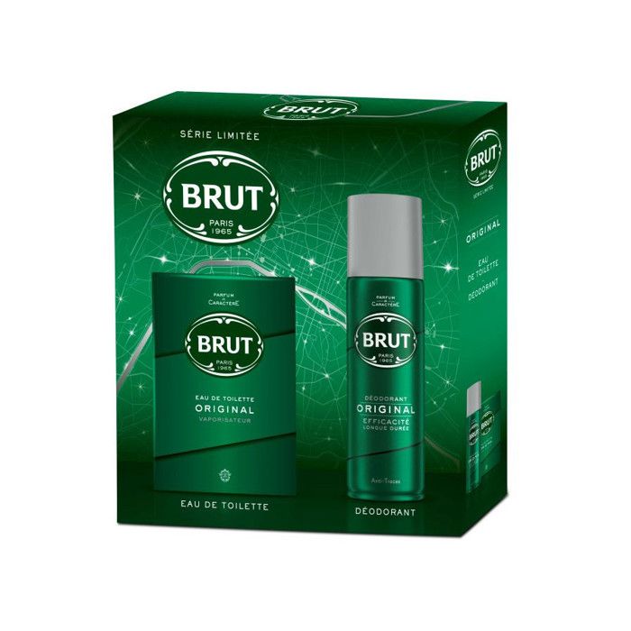 BRUT Coffret Déodorant & Eau de Toilette Original
