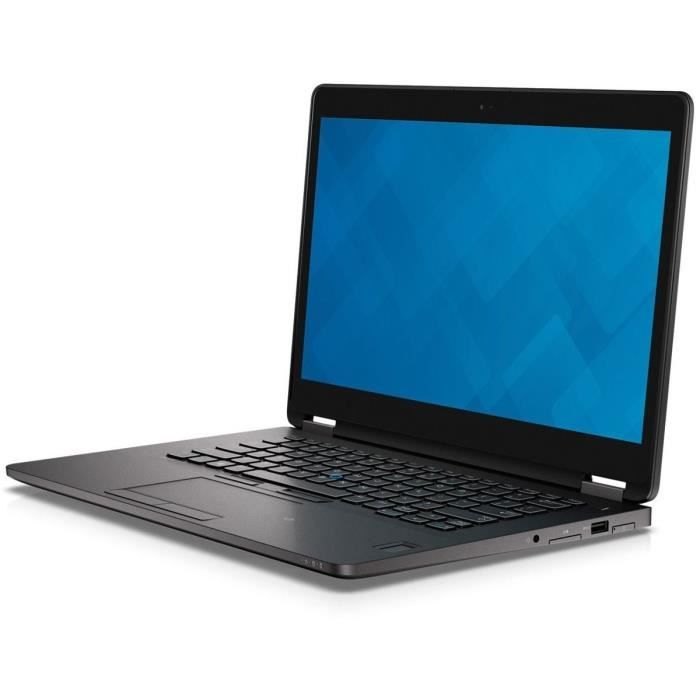 Dell Ultrabook Latitude E7470 - 14- 1366 X 768 (hd) - 4 Go De Ram - Core I5 6300u / 2.4 Ghz - 128 Go Ssd - Win 10 Pro 64 Bits - Noir