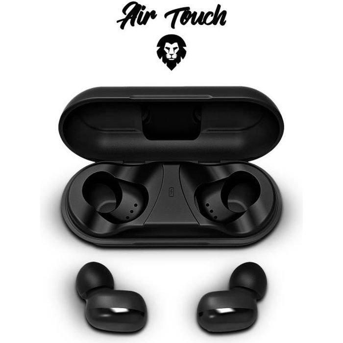 Ecouteur Bluetooth tactile, Encore Air Touch, Marque Française, 28h de son. Ecouteur sans fil compatible Apple, Samsung, Huawei