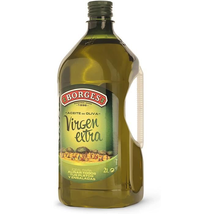 Huile D Olive - D’Olive Vierge Extra (1 X L) Bouteille D’Huile Goût Fruité Délicat Alimentaire À Base D’Olives