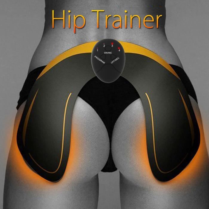 EMS Hips Trainer et Butt Toner Fessier Electrodes Fesses Lift Shape And Firm Butt Corps Masseur(Batterie chargée)