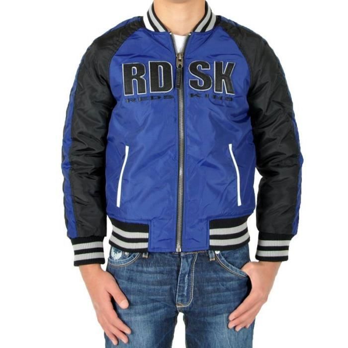 Blouson Redskins Junior Fireston Bleu Electrique