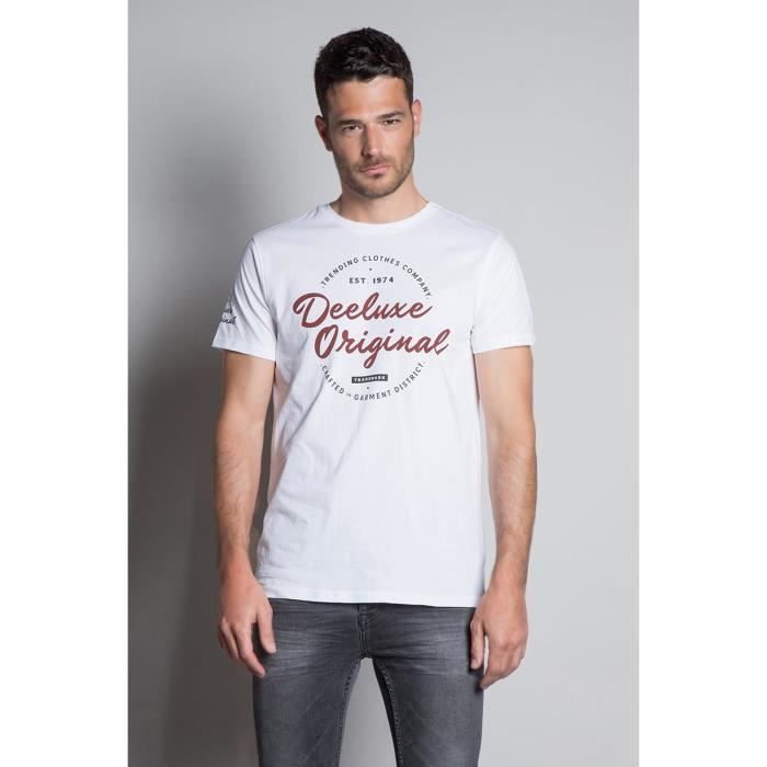 DEELUXE T-shirt avec logo KOBE White