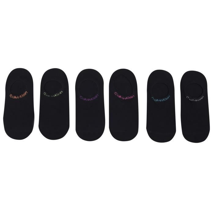 Calvin Klein Lot De 6 Chaussettes Femmes