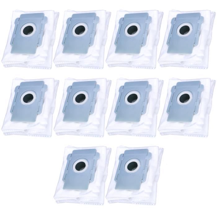 10X Sacs pour le iRobot Roomba i7, iRobot Roomba i7 +, iRobot Roomba s9, iRobot Roomba s9 +
