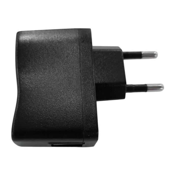USB chargeur mural Adaptateur secteur EU plug Convient pour DV, mp3, téléphone portable