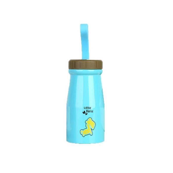 SHLK Enfants Thermos Tasse Fille Garçon Garçon Double Paroi en Acier Inoxydable étudiant Vide Aucun Bpa Bouteille Froide Sports