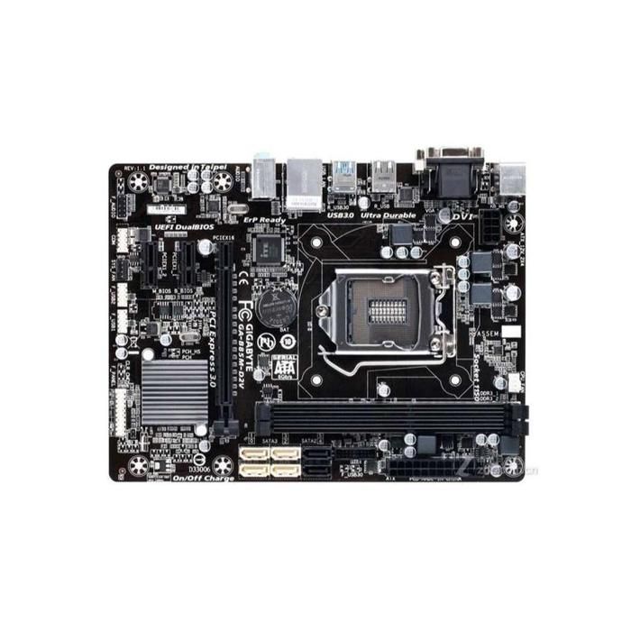 Carte mère GIGABYTE GA-B85M-D2V Intel B85 Socket LGA1150 2xDDR3 SDRAM 16GB Micro ATX - Gigabyte