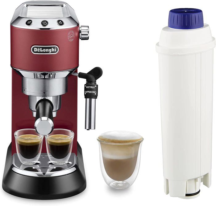 Filtre 2 Tasses De'Longhi Pour Machines à Café Distinta, Dedica, Icona, ECO311 Etc. - Neuf