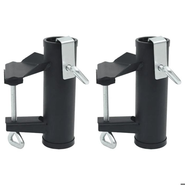 Pinces à parasol vidaXL Acier Résistant à 'eau Lot de 2 - vue 2