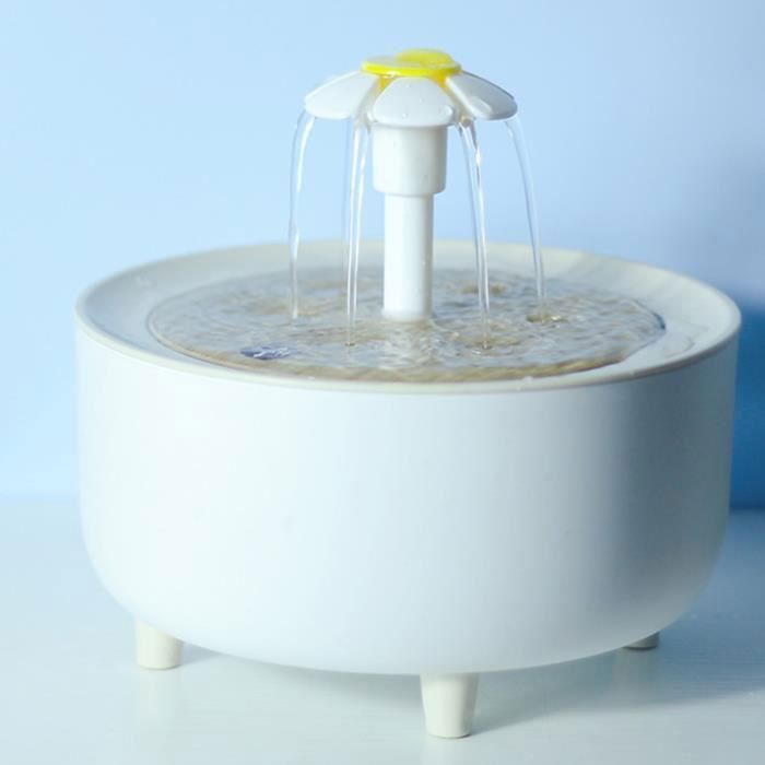 Meilleurs prix pour fontaine à boire pour chat Fontaine deau pour chat 2L, Filtration à Circulation automatique, animalerie convalescence bl