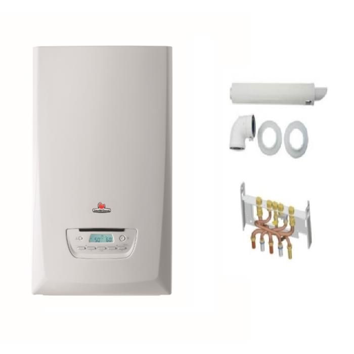 Chaudière Gaz Murale SAUNIER DUVAL THEMAFAST CONDENS F25 25 kW — free download