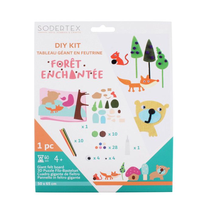 Feutrine Adhésive Sodertex 25 X 45 Cm Orange - Neuf, Pour Bricolage Et Loisirs Créatifs