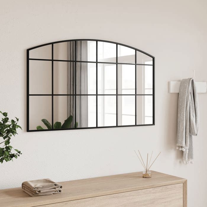 Clarence* Miroir mural - miroir cosmétique Salonnoir 100x60 cm arche fer &Europ4923476