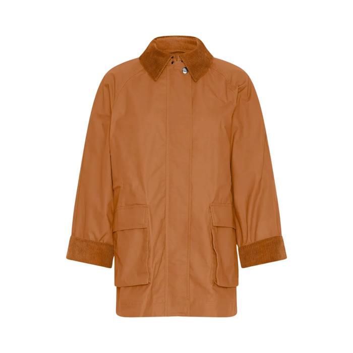 Veste mi-longue femme Moss Copenhagen Oana - cathay spice Veste mi-longue femme Moss Copenhagen Oana - cathay spice