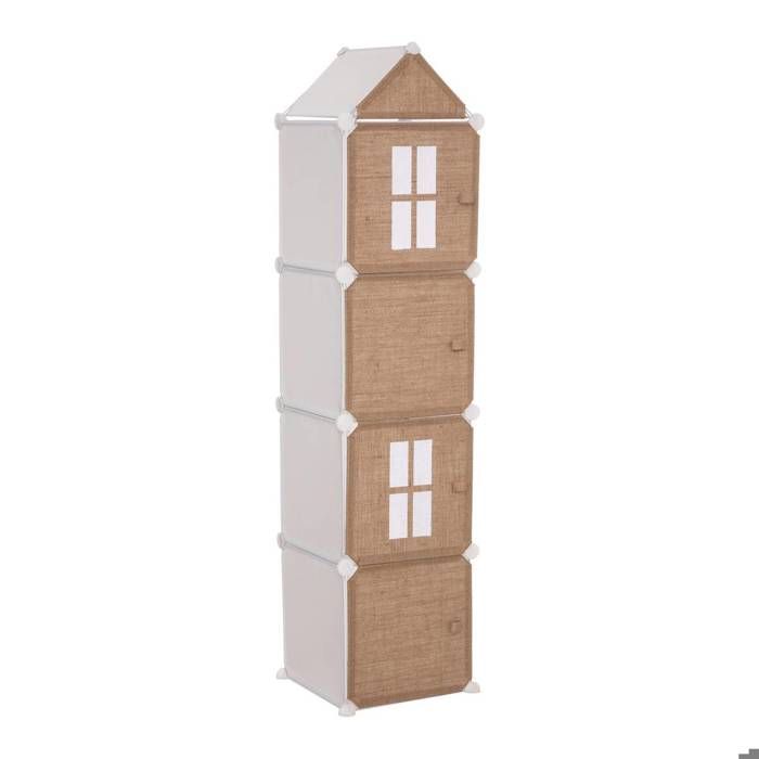 Rangement enfant Colonne jute 34x140cm - Atmosphera Créateur dintérieur