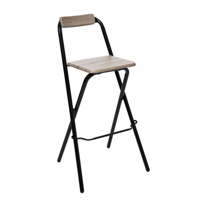 Atmosphera - Tabouret de bar Louna - H. 97 5 cm - Beige Atmosphera - Tabouret de bar Louna - H. 97 5 cm - Beige