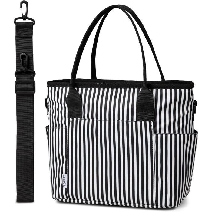 Lot De 2 Sacs Isothermes Repas - Tissu Oxford étanche, Dimensions 23x12,5x19,5 Cm, Idéal école, Bureau, Pique-nique
