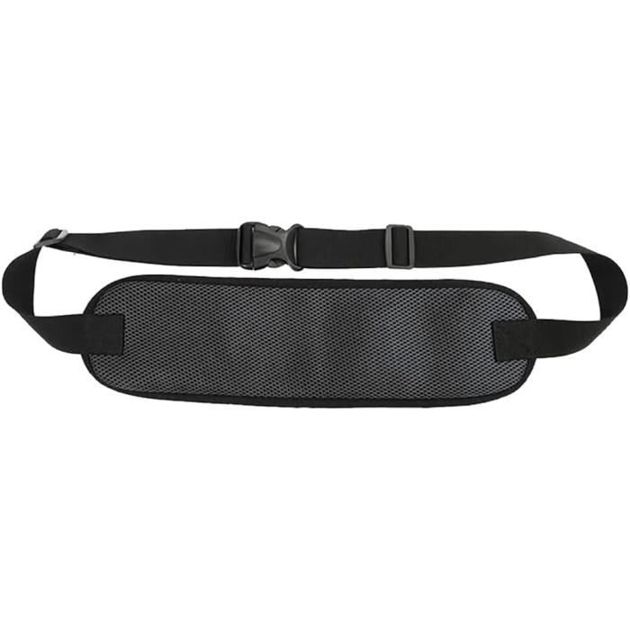Ceinture de sécurité - Fauteuil roulant - Réglable - Noir - Accessoire intérieur adulte